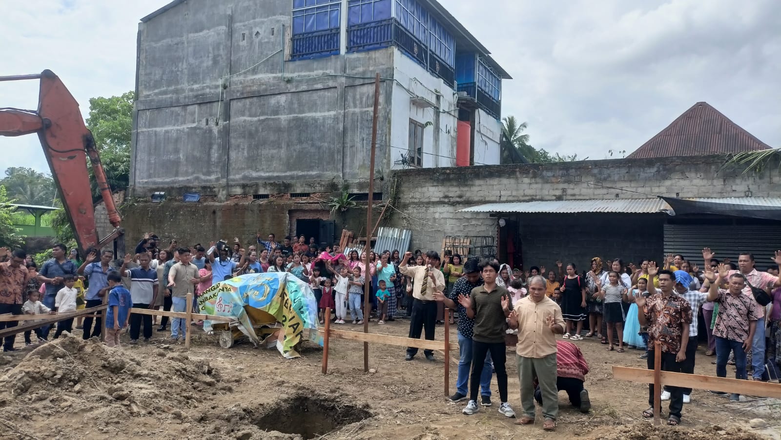 Ulang Tahun Perak GPdI Pniel & Peletakan Batu Pertama Gereja Baru130226
