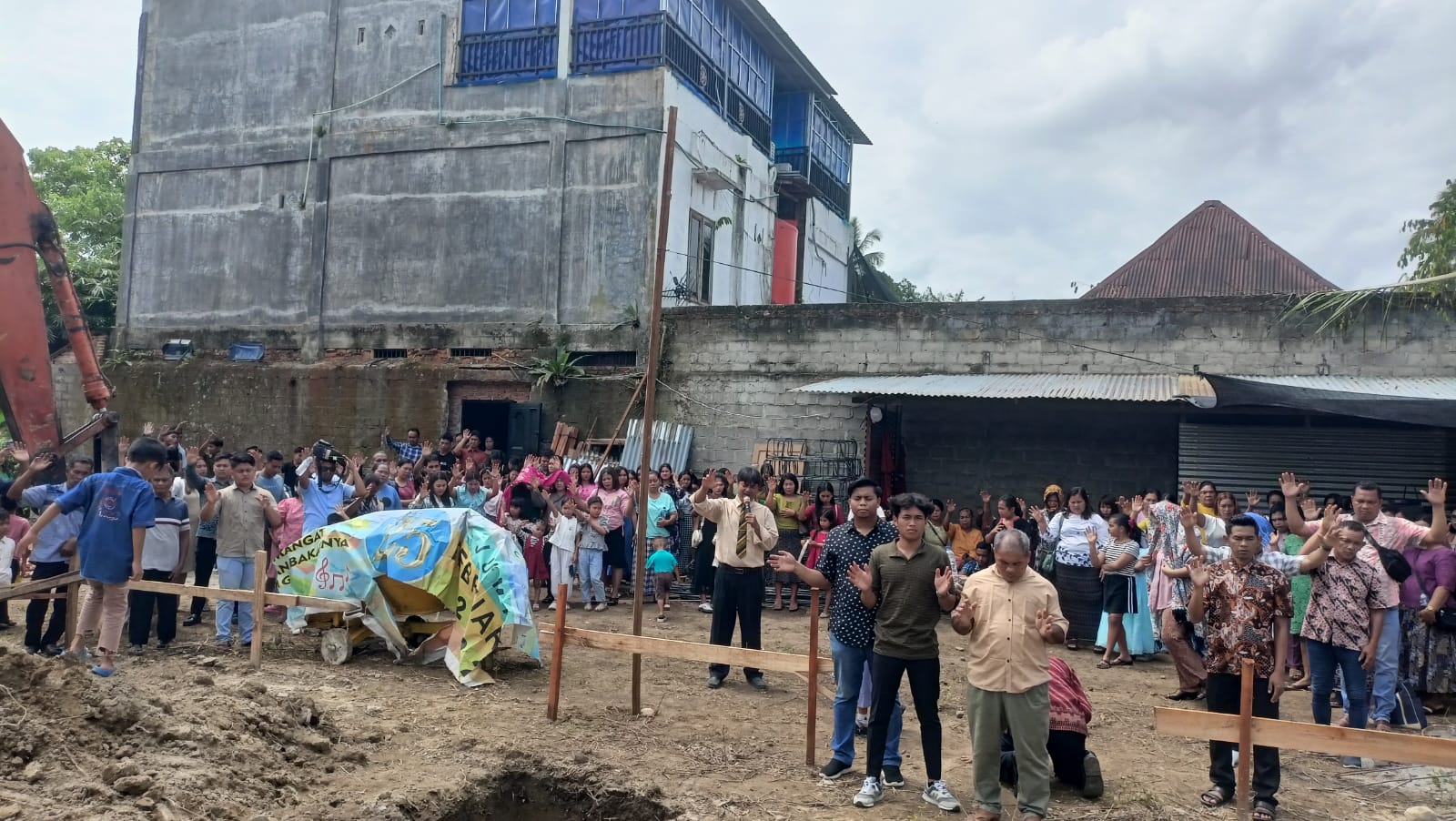 Ulang Tahun Perak GPdI Pniel & Peletakan Batu Pertama Gereja Baru130226